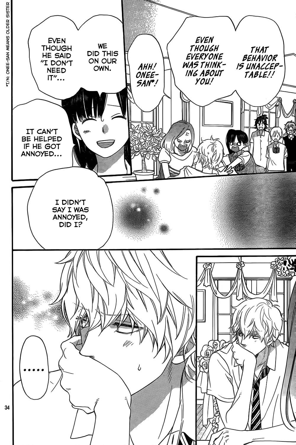 Ookami Shoujo to Kuro Ouji Chapter 48 page 35 - Chapter 48: Not Good at Getting Excited