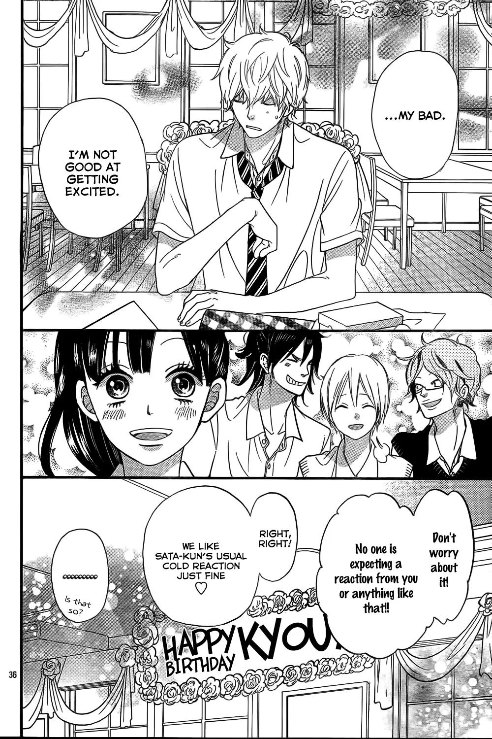 Ookami Shoujo to Kuro Ouji Chapter 48 page 37 - Chapter 48: Not Good at Getting Excited