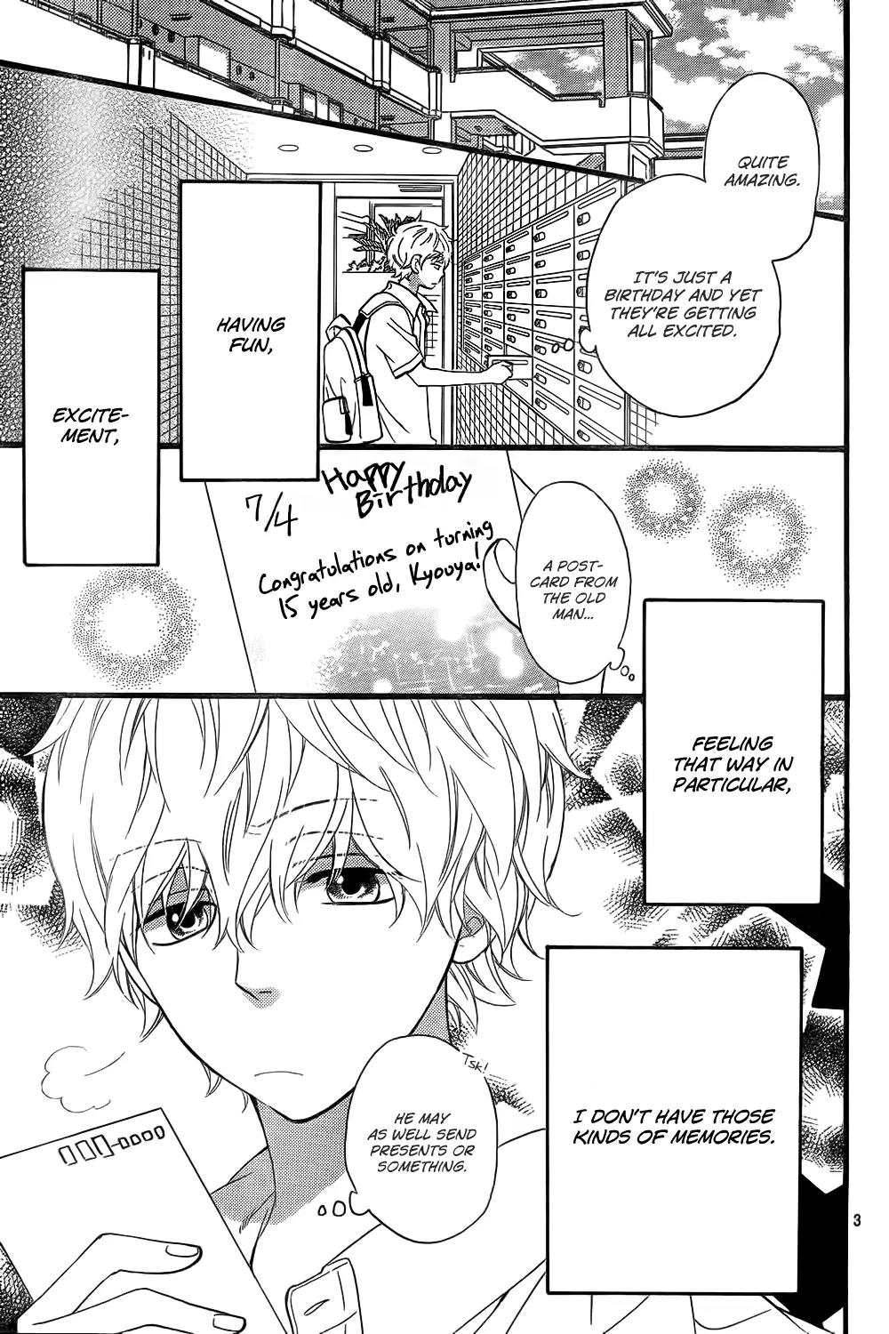 Ookami Shoujo to Kuro Ouji Chapter 48 page 4 - Chapter 48: Not Good at Getting Excited