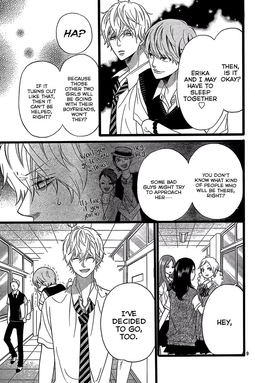 Ookami Shoujo to Kuro Ouji Chapter 49 page 10 - Chapter 49: Go Have Fun Camping
