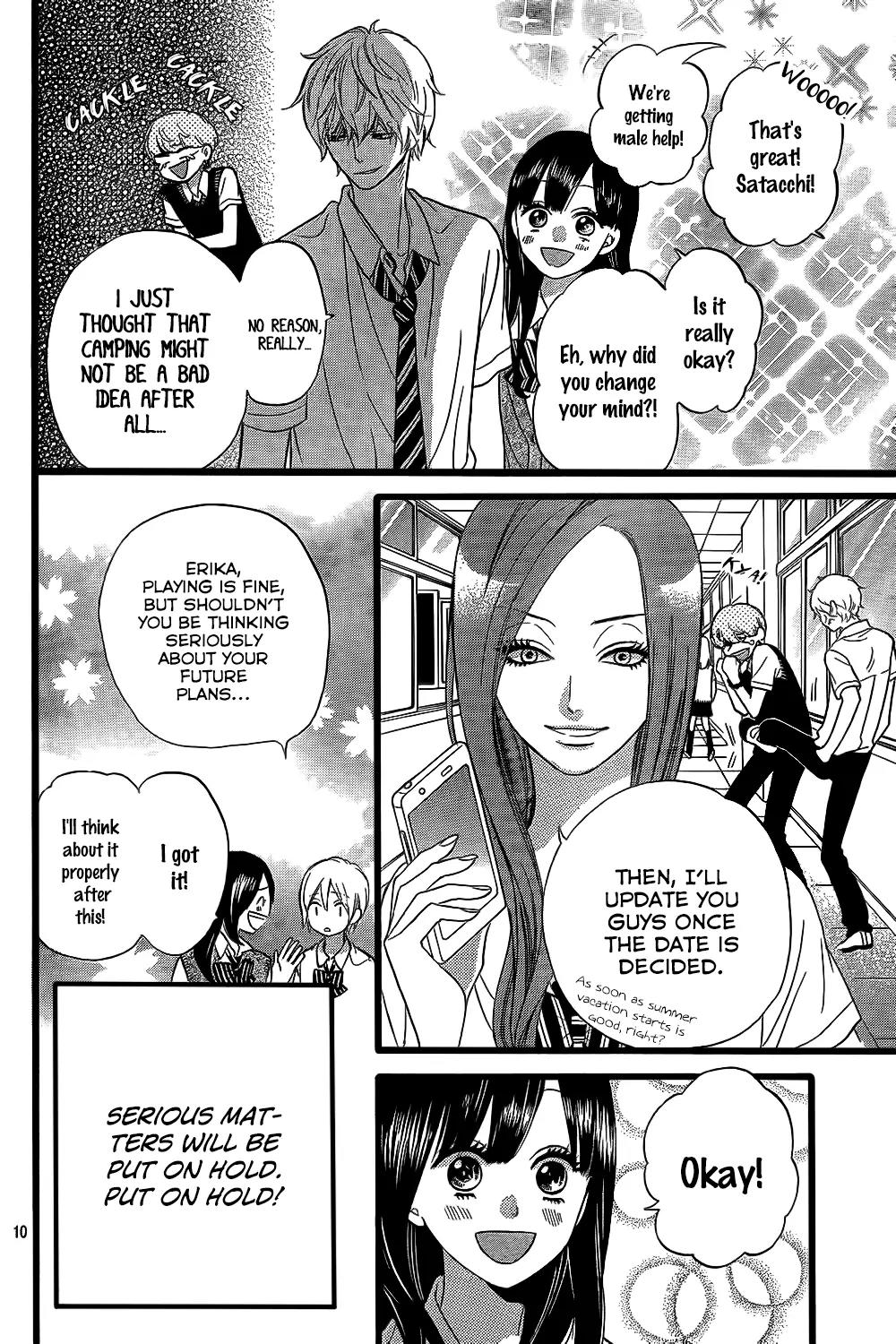 Ookami Shoujo to Kuro Ouji Chapter 49 page 11 - Chapter 49: Go Have Fun Camping
