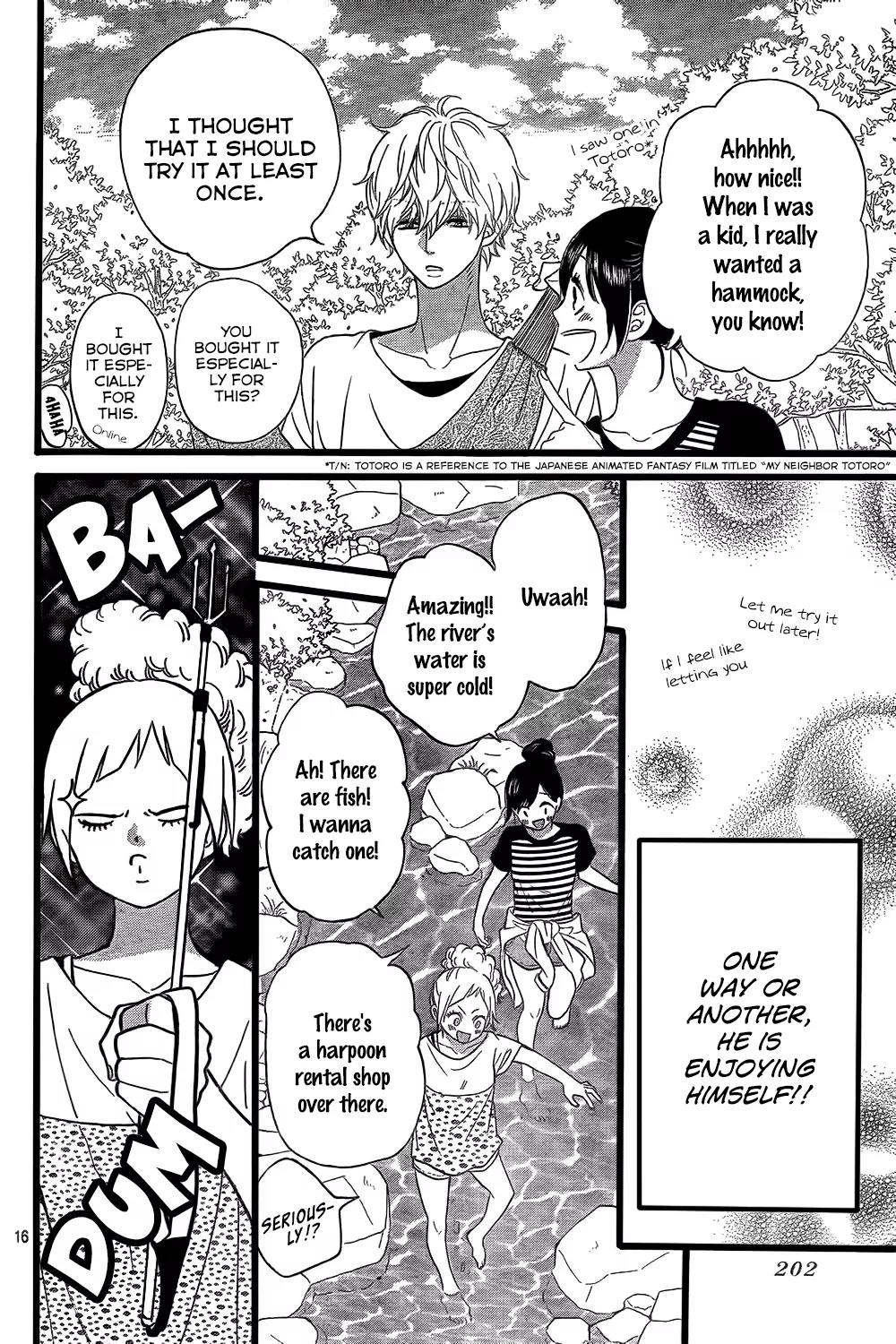 Ookami Shoujo to Kuro Ouji Chapter 49 page 17 - Chapter 49: Go Have Fun Camping