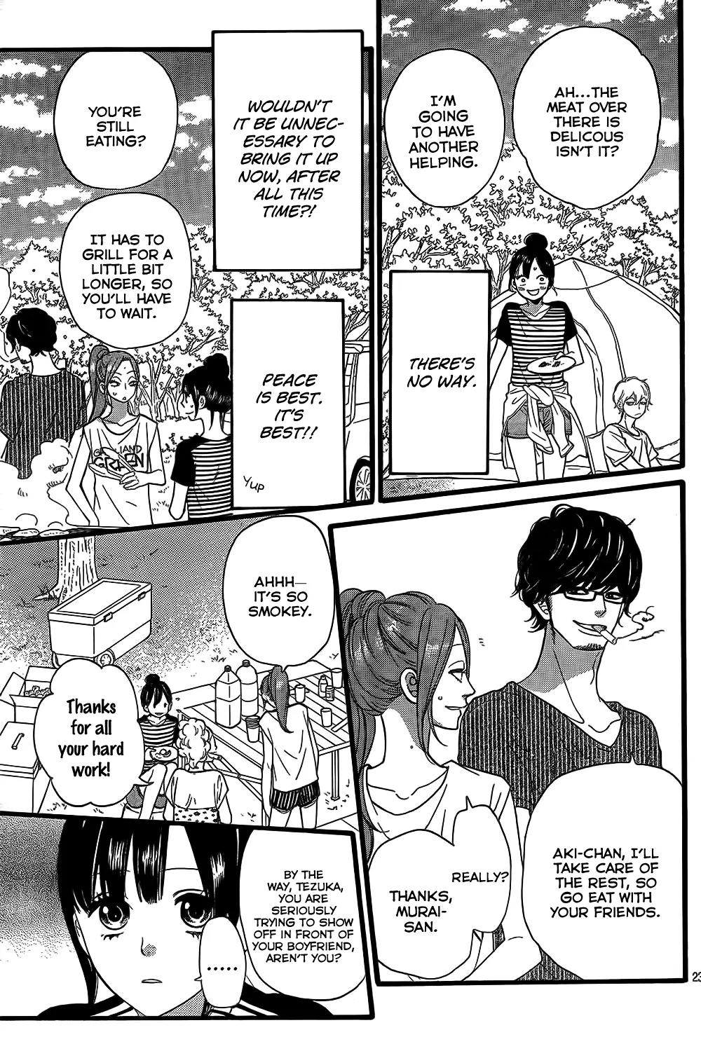 Ookami Shoujo to Kuro Ouji Chapter 49 page 24 - Chapter 49: Go Have Fun Camping