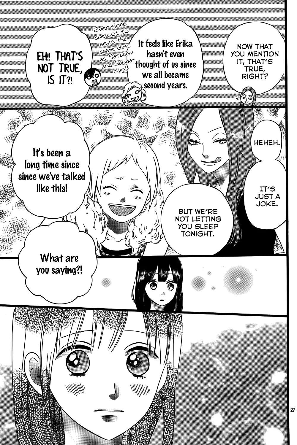 Ookami Shoujo to Kuro Ouji Chapter 49 page 28 - Chapter 49: Go Have Fun Camping