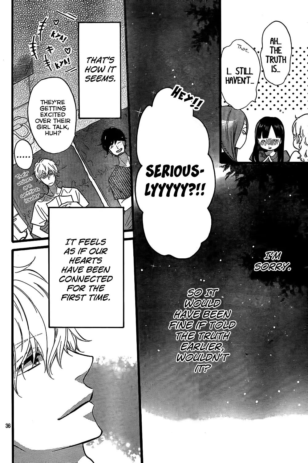 Ookami Shoujo to Kuro Ouji Chapter 49 page 37 - Chapter 49: Go Have Fun Camping