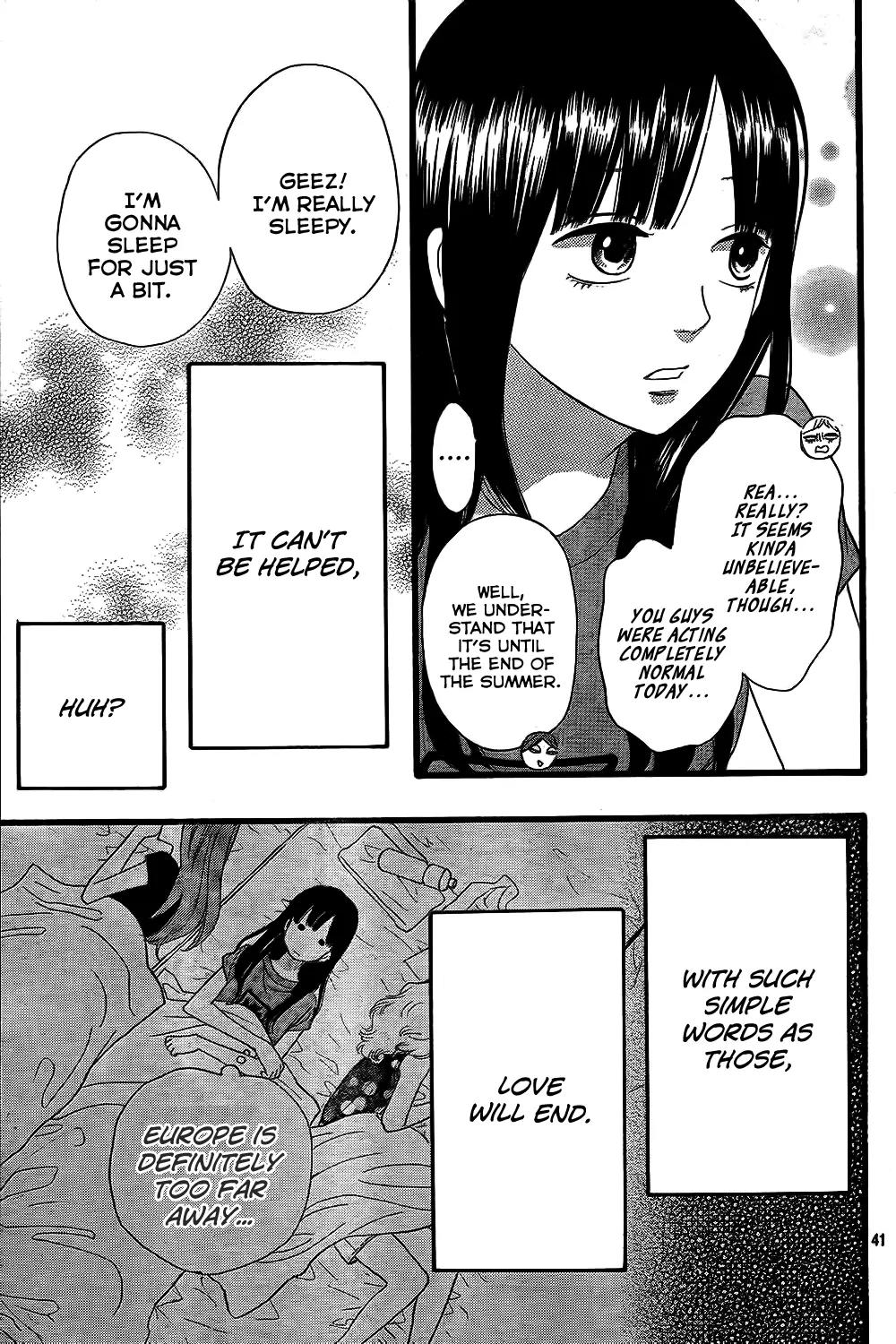 Ookami Shoujo to Kuro Ouji Chapter 49 page 42 - Chapter 49: Go Have Fun Camping