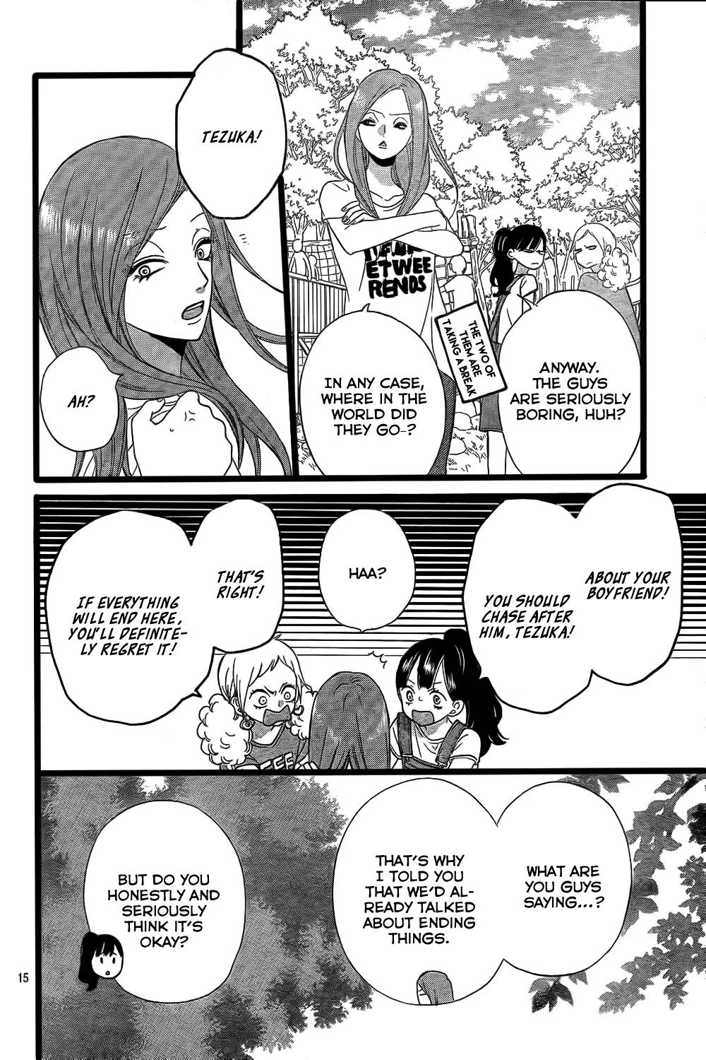 Ookami Shoujo to Kuro Ouji Chapter 50 page 16 - Chapter 50: That Scares Even Me