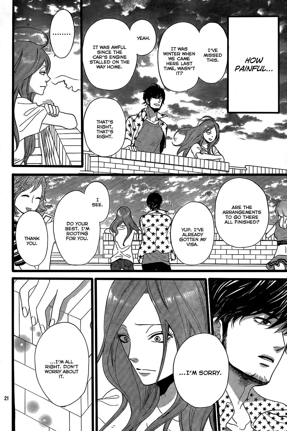 Ookami Shoujo to Kuro Ouji Chapter 50 page 22 - Chapter 50: That Scares Even Me