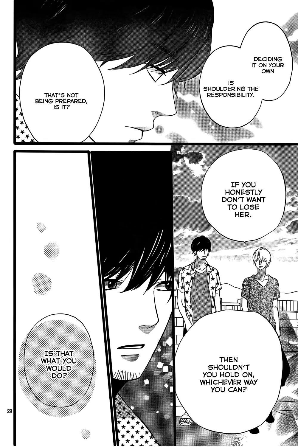 Ookami Shoujo to Kuro Ouji Chapter 50 page 30 - Chapter 50: That Scares Even Me