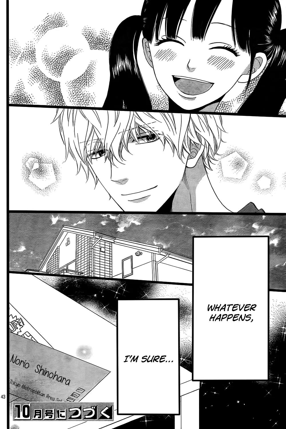 Ookami Shoujo to Kuro Ouji Chapter 50 page 44 - Chapter 50: That Scares Even Me