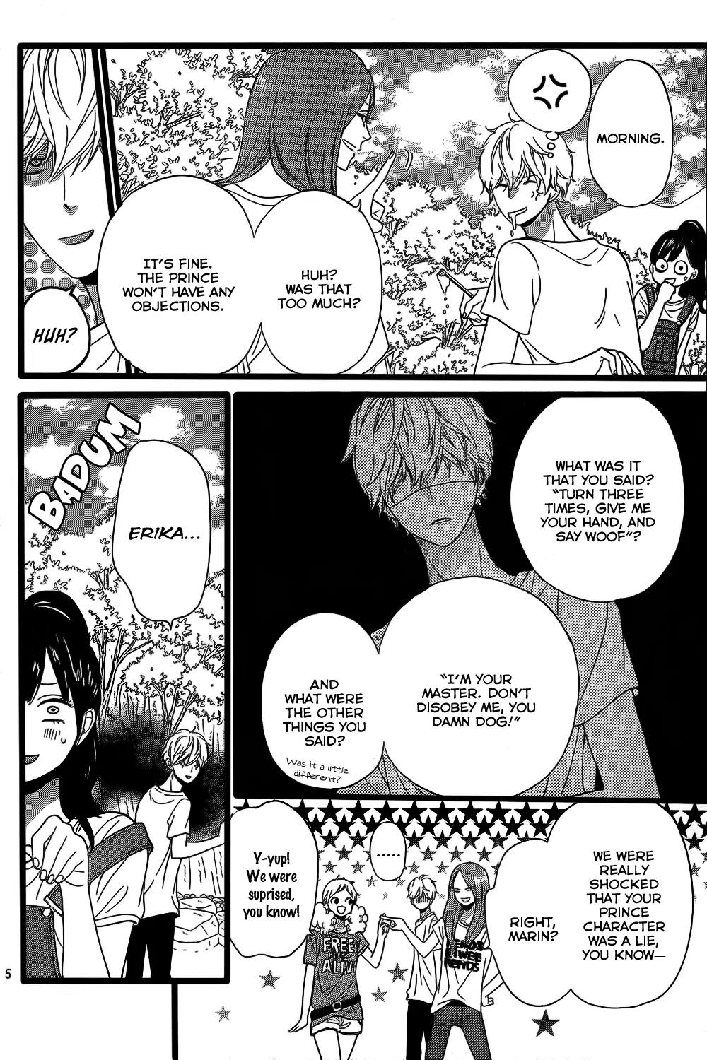 Ookami Shoujo to Kuro Ouji Chapter 50 page 6 - Chapter 50: That Scares Even Me