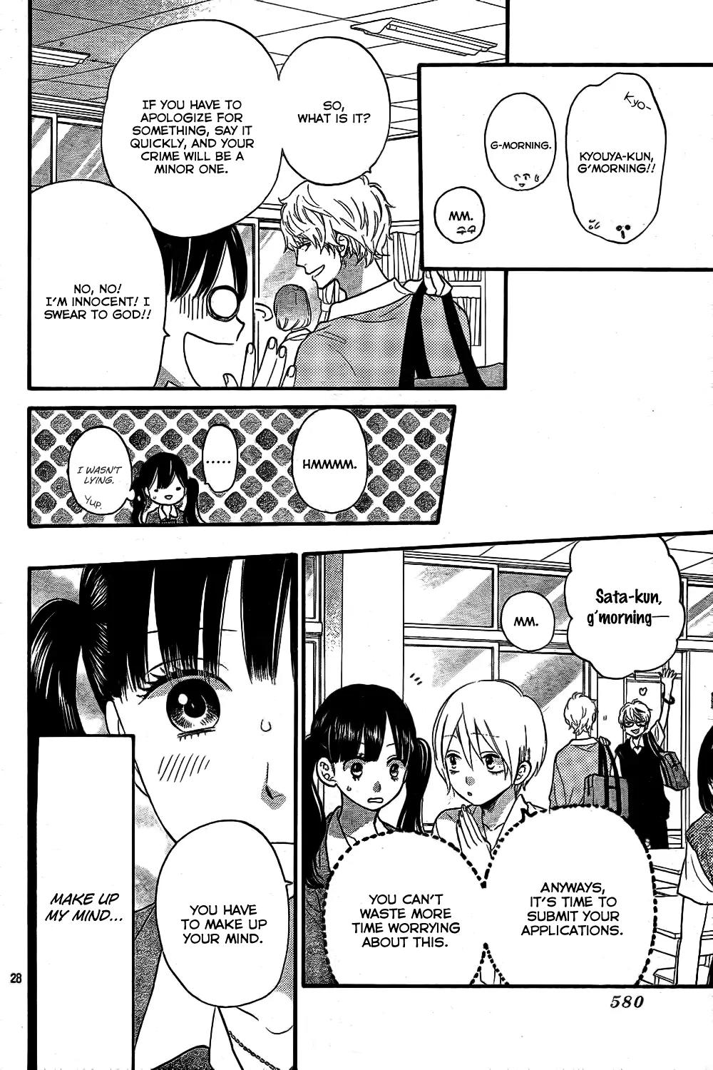 Ookami Shoujo to Kuro Ouji Chapter 52 page 29 - Chapter 52: Path You Want to Take