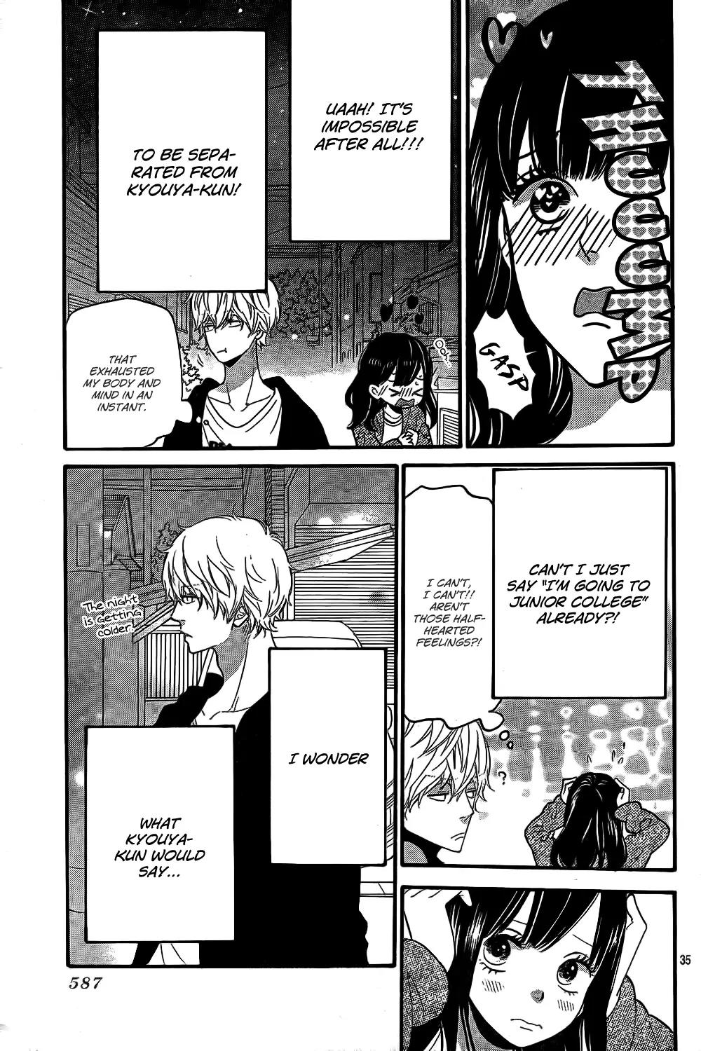 Ookami Shoujo to Kuro Ouji Chapter 52 page 36 - Chapter 52: Path You Want to Take