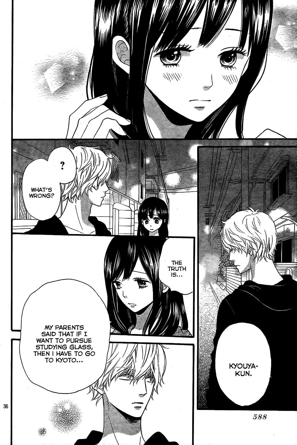Ookami Shoujo to Kuro Ouji Chapter 52 page 37 - Chapter 52: Path You Want to Take