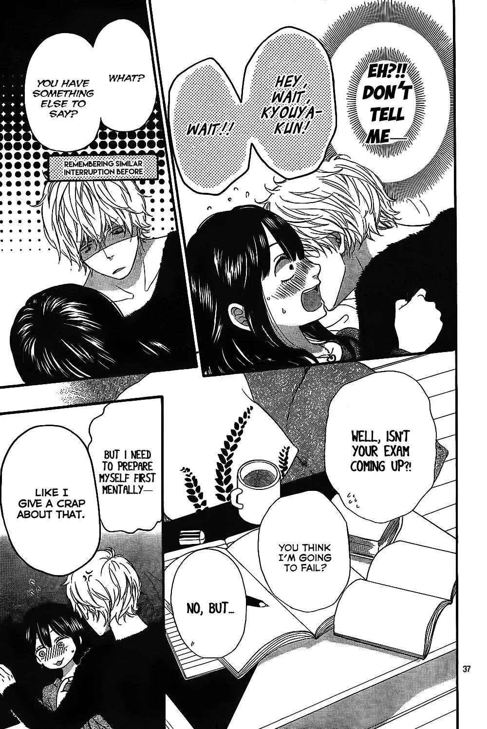 Ookami Shoujo to Kuro Ouji Chapter 54 page 38 - Chapter 54 : The Result Lies in Your Own Efforts