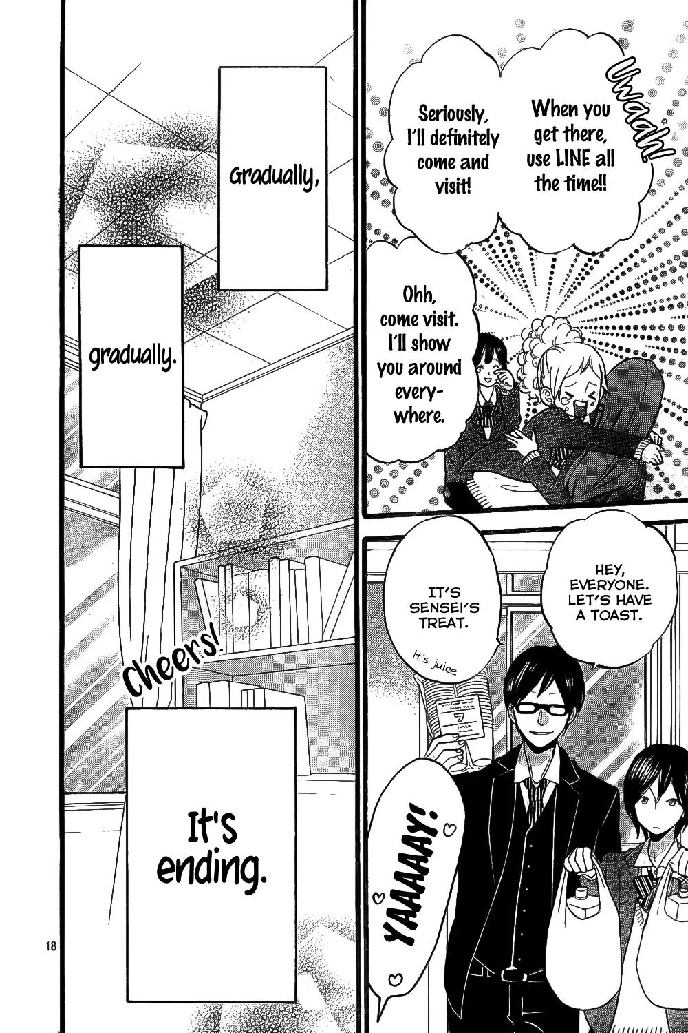 Ookami Shoujo to Kuro Ouji Chapter 56 page 19 - Chapter 56: Getting A Little Sentimental