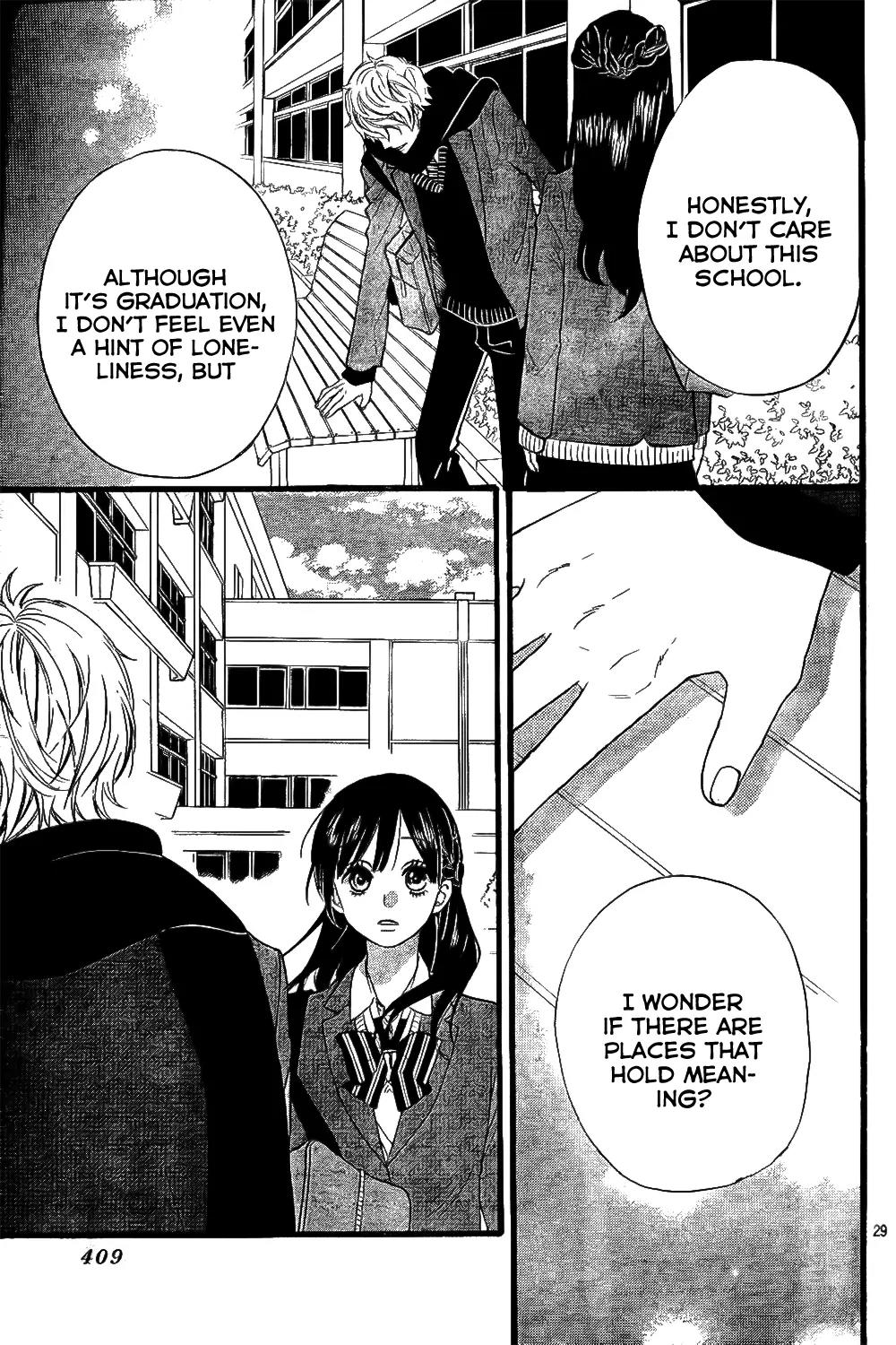 Ookami Shoujo to Kuro Ouji Chapter 56 page 30 - Chapter 56: Getting A Little Sentimental