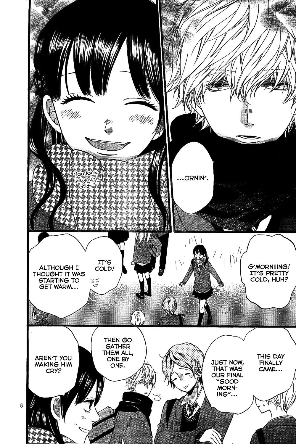 Ookami Shoujo to Kuro Ouji Chapter 56 page 7 - Chapter 56: Getting A Little Sentimental