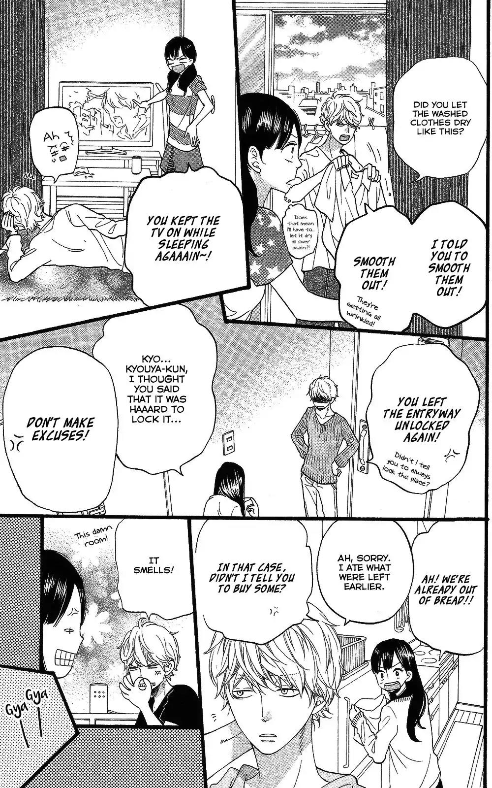 Ookami Shoujo to Kuro Ouji Chapter 57.5 page 15 - Chapter 57.5: Whenever You Say "Welcome Home"