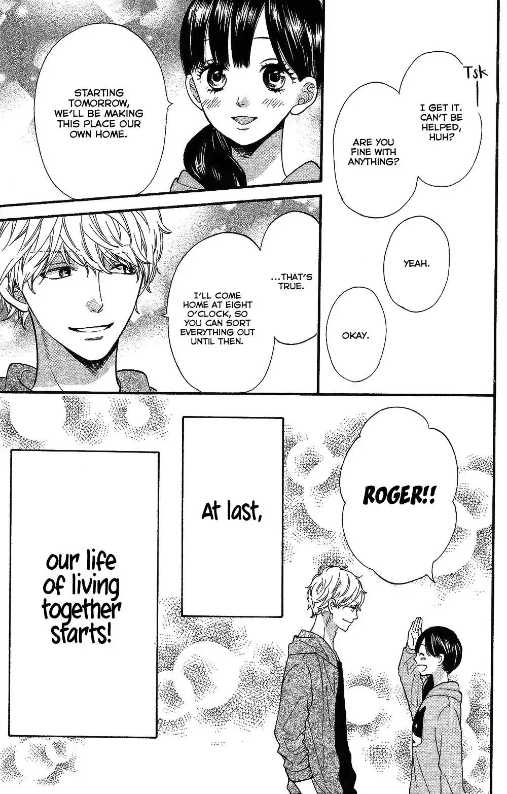 Ookami Shoujo to Kuro Ouji Chapter 57.5 page 7 - Chapter 57.5: Whenever You Say "Welcome Home"