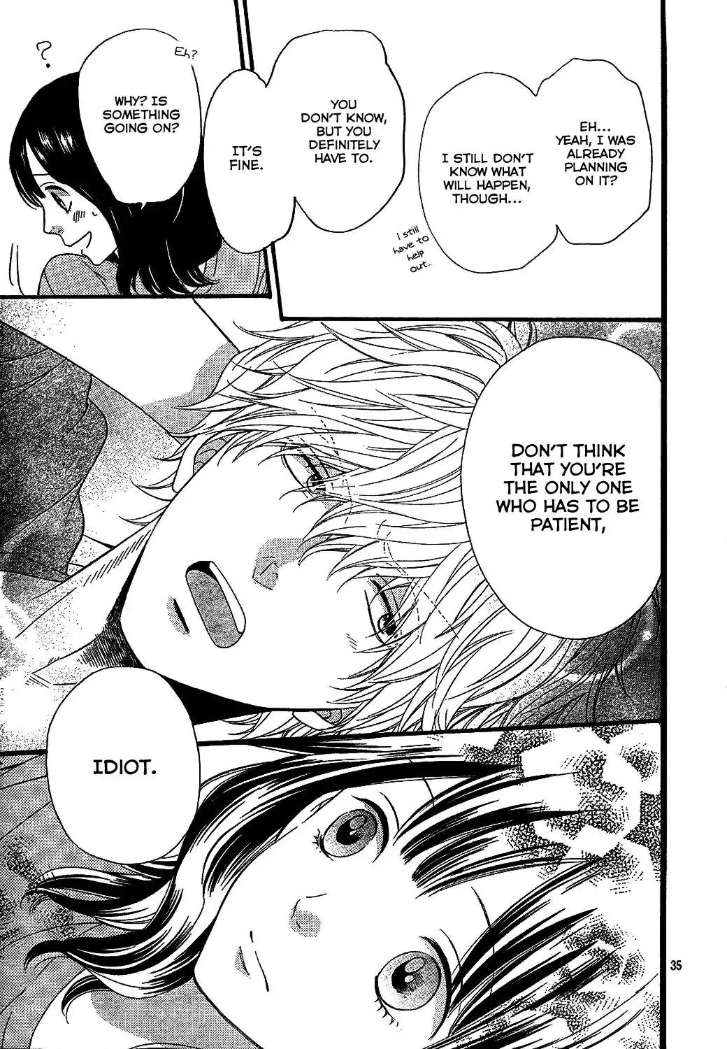 Ookami Shoujo to Kuro Ouji Chapter 57 page 36 - Chapter 57: Let Me See You Soon