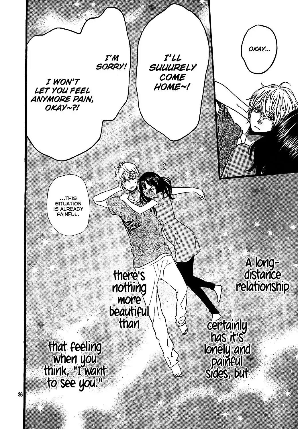 Ookami Shoujo to Kuro Ouji Chapter 57 page 37 - Chapter 57: Let Me See You Soon