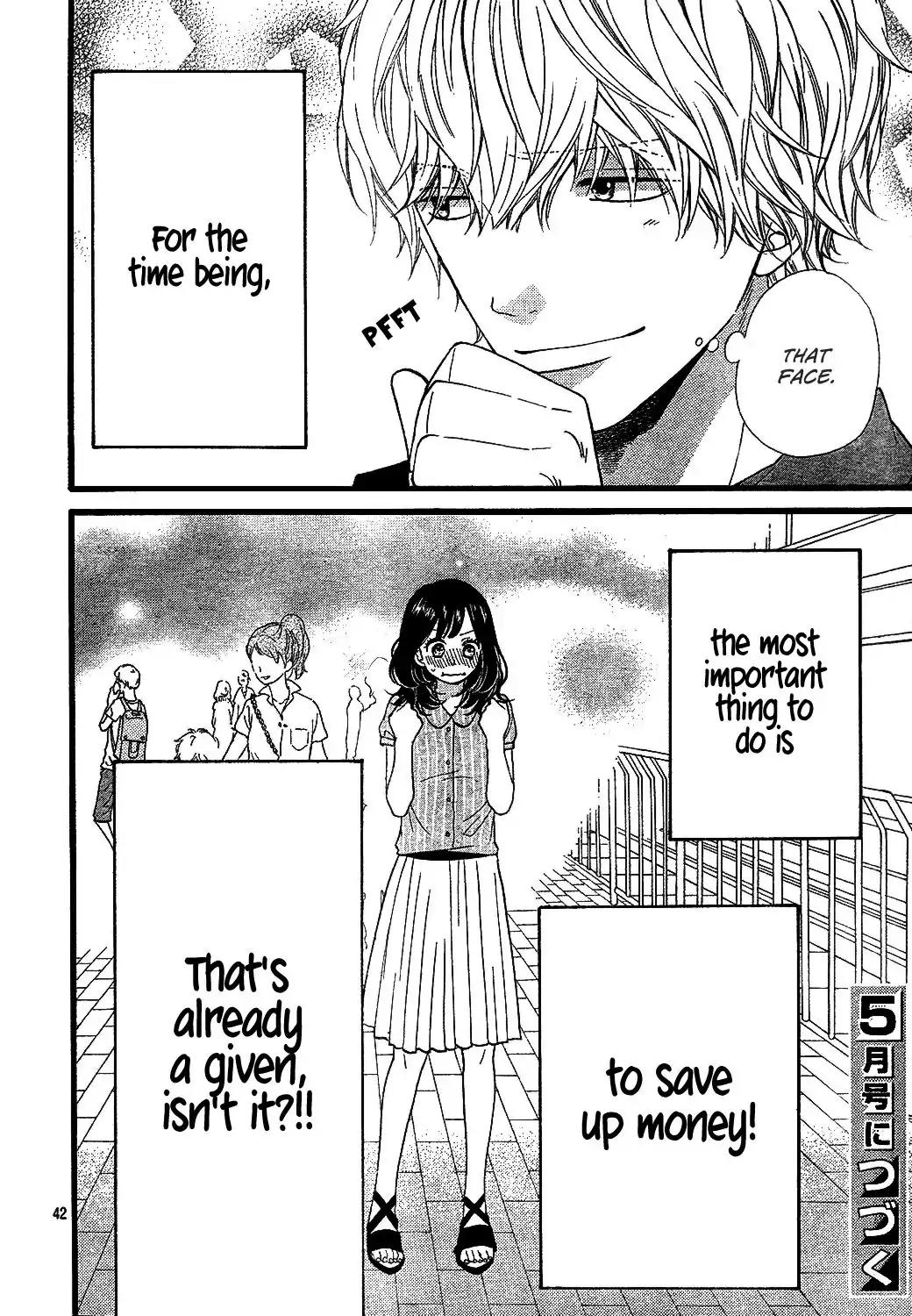 Ookami Shoujo to Kuro Ouji Chapter 57 page 43 - Chapter 57: Let Me See You Soon