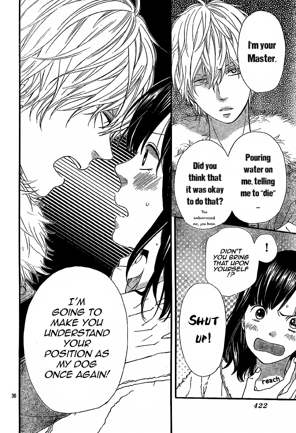 Ookami Shoujo to Kuro Ouji Chapter 7 page 38 - Chapter 7