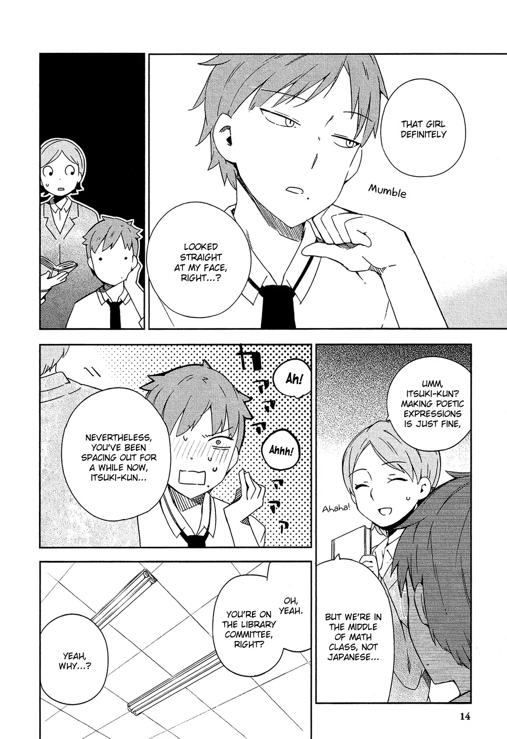 Ookami Shounen wa Kyou mo Uso o Kasaneru Chapter 1 page 14 - Chapter 1