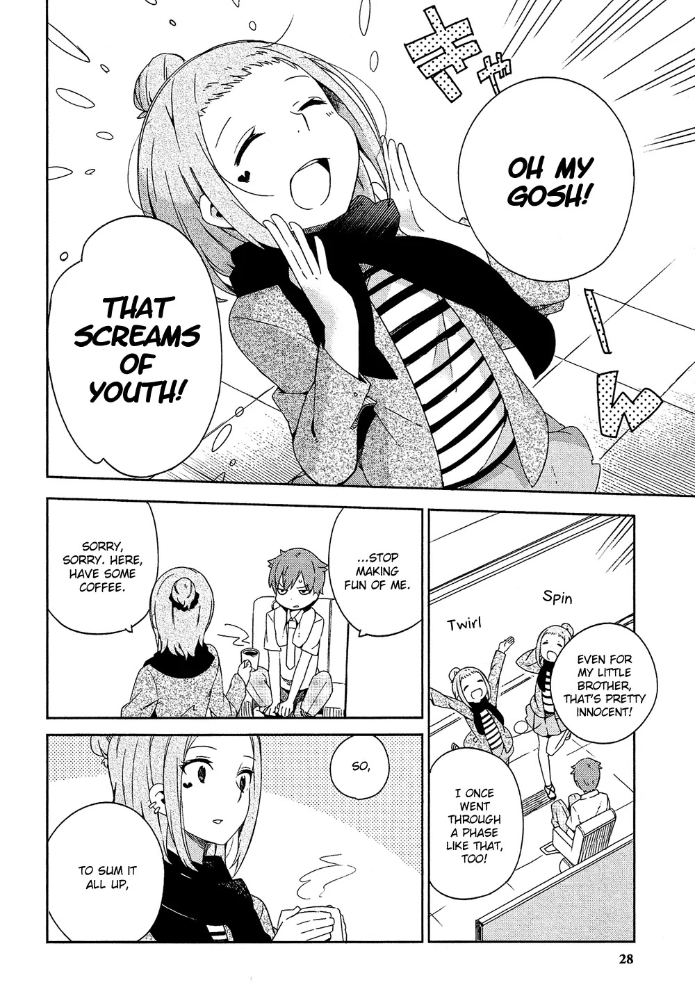 Ookami Shounen wa Kyou mo Uso o Kasaneru Chapter 1 page 28 - Chapter 1