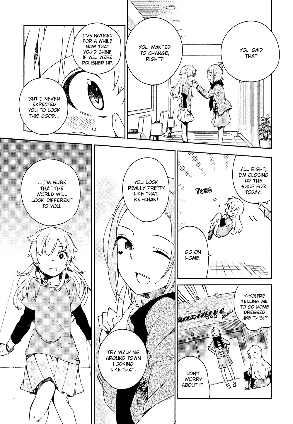 Ookami Shounen wa Kyou mo Uso o Kasaneru Chapter 1 page 34 - Chapter 1