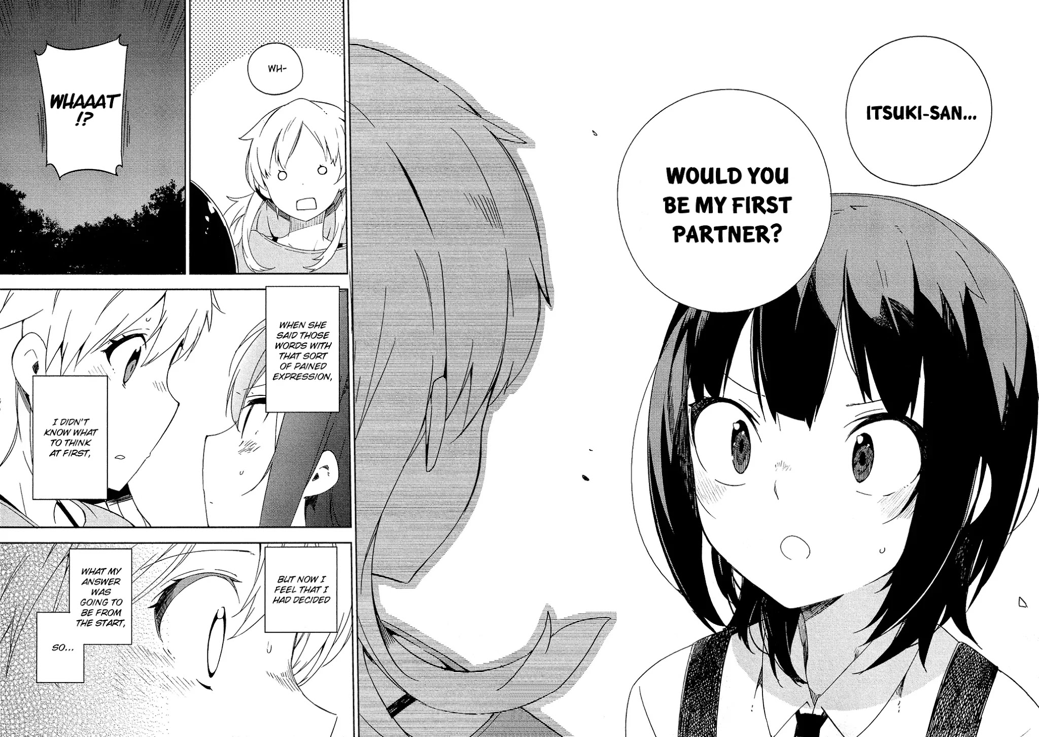 Ookami Shounen wa Kyou mo Uso o Kasaneru Chapter 1 page 55 - Chapter 1