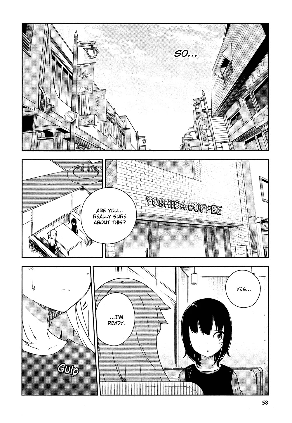 Ookami Shounen wa Kyou mo Uso o Kasaneru Chapter 1 page 56 - Chapter 1