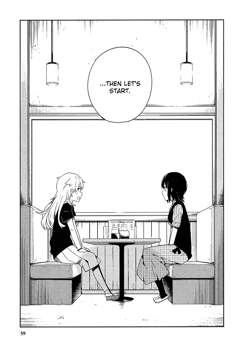 Ookami Shounen wa Kyou mo Uso o Kasaneru Chapter 1 page 57 - Chapter 1