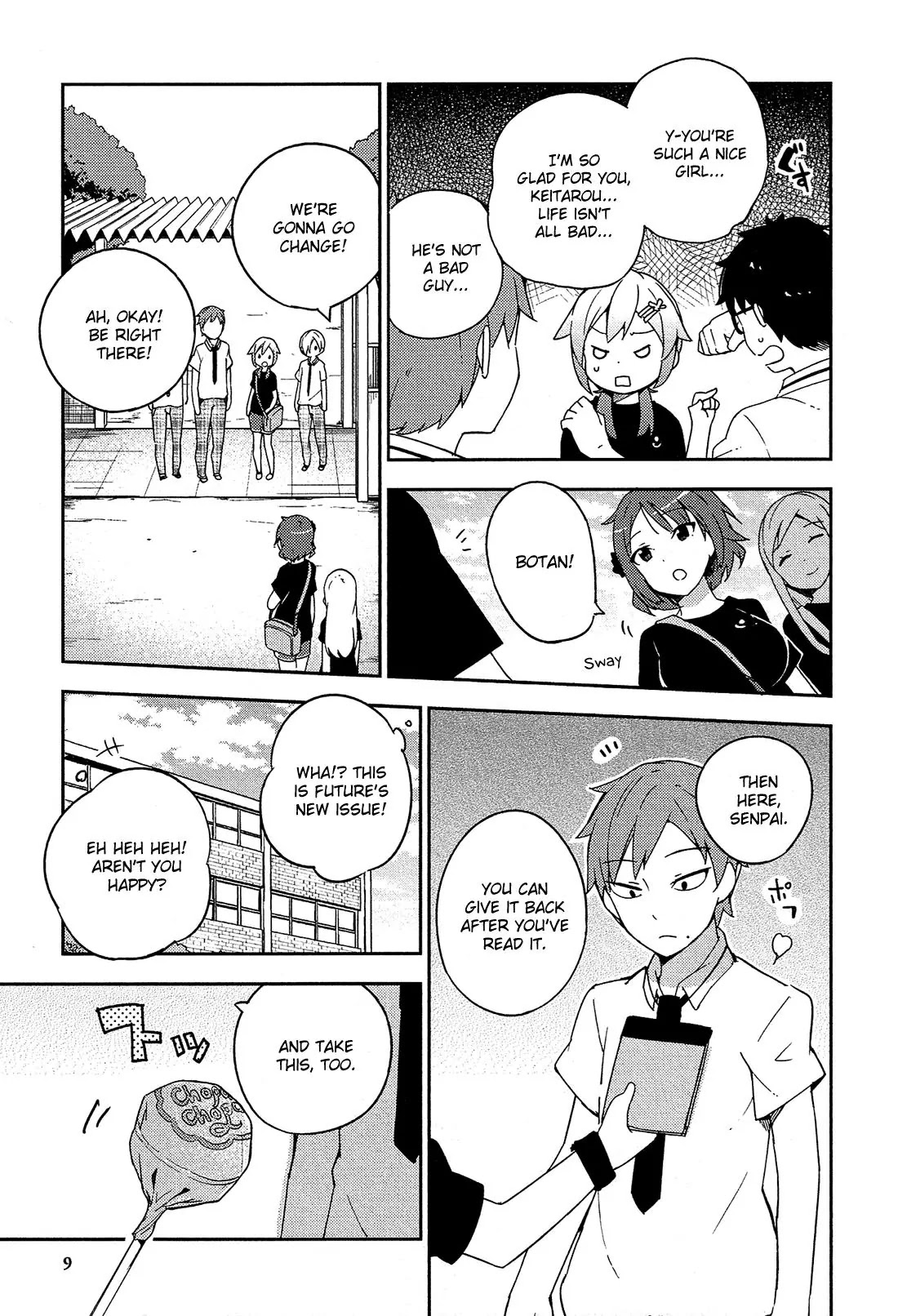 Ookami Shounen wa Kyou mo Uso o Kasaneru Chapter 12 page 10 - Chapter 12