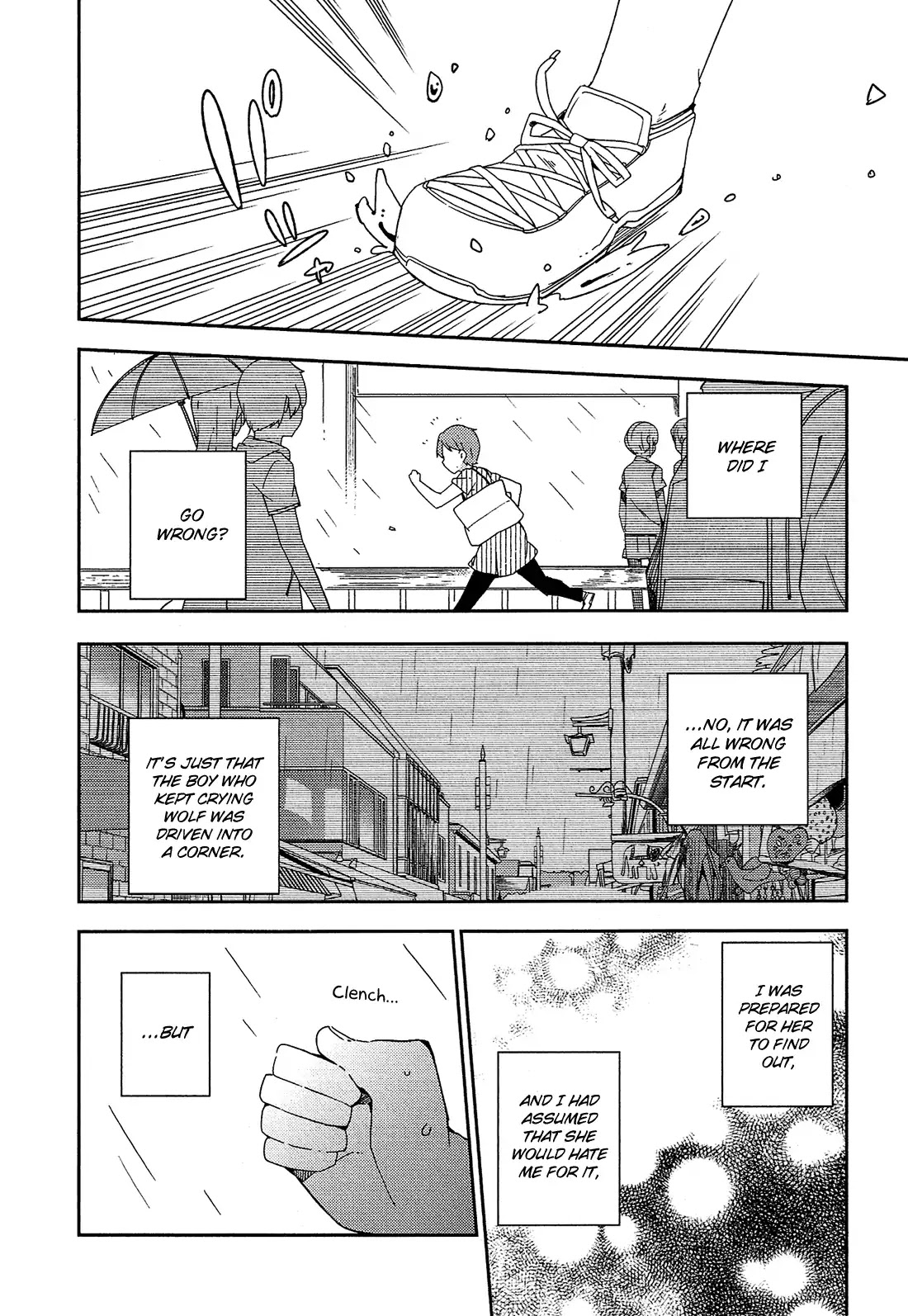 Ookami Shounen wa Kyou mo Uso o Kasaneru Chapter 19 page 9 - Chapter 19