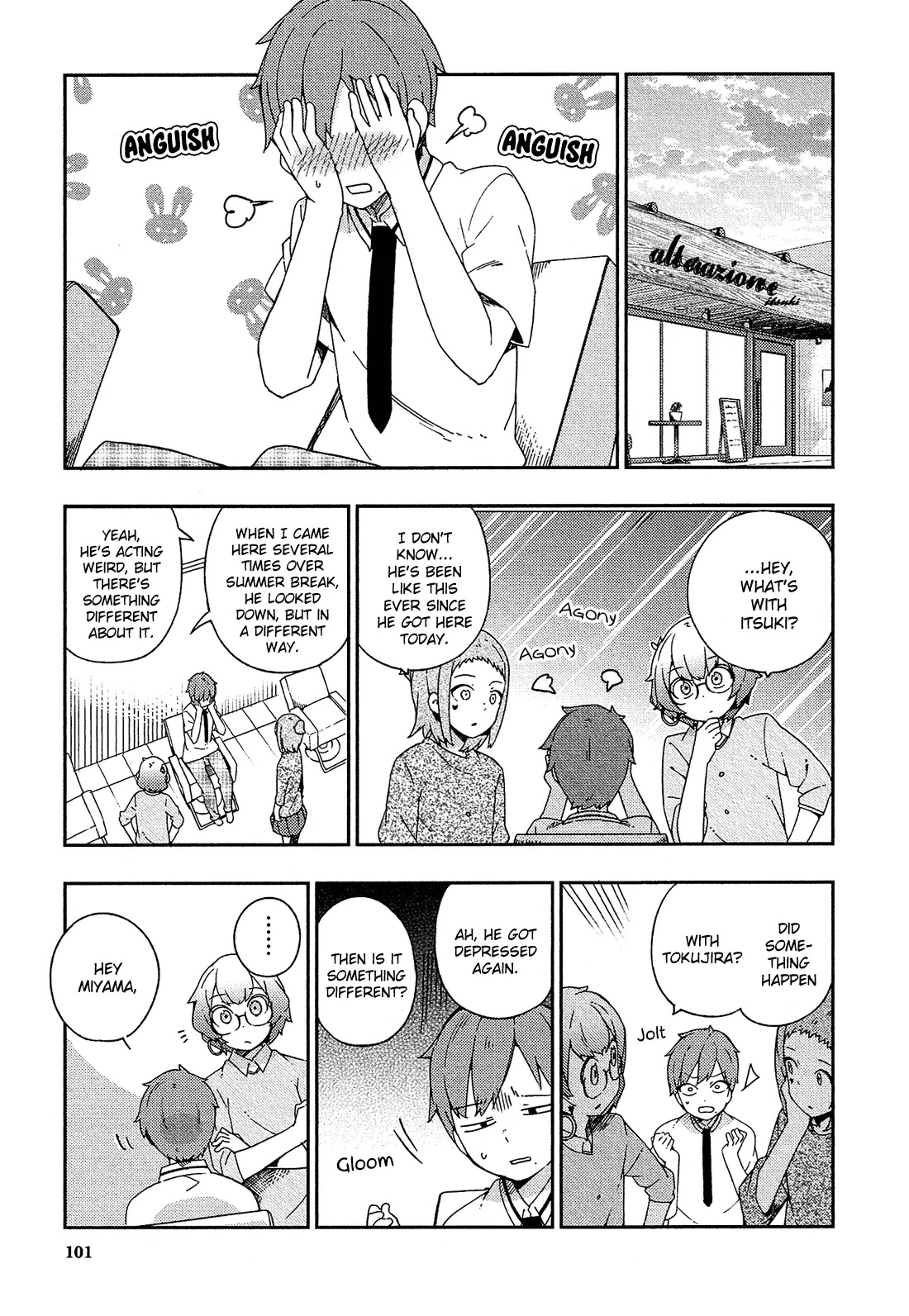 Ookami Shounen wa Kyou mo Uso o Kasaneru Chapter 22 page 8 - Chapter 22