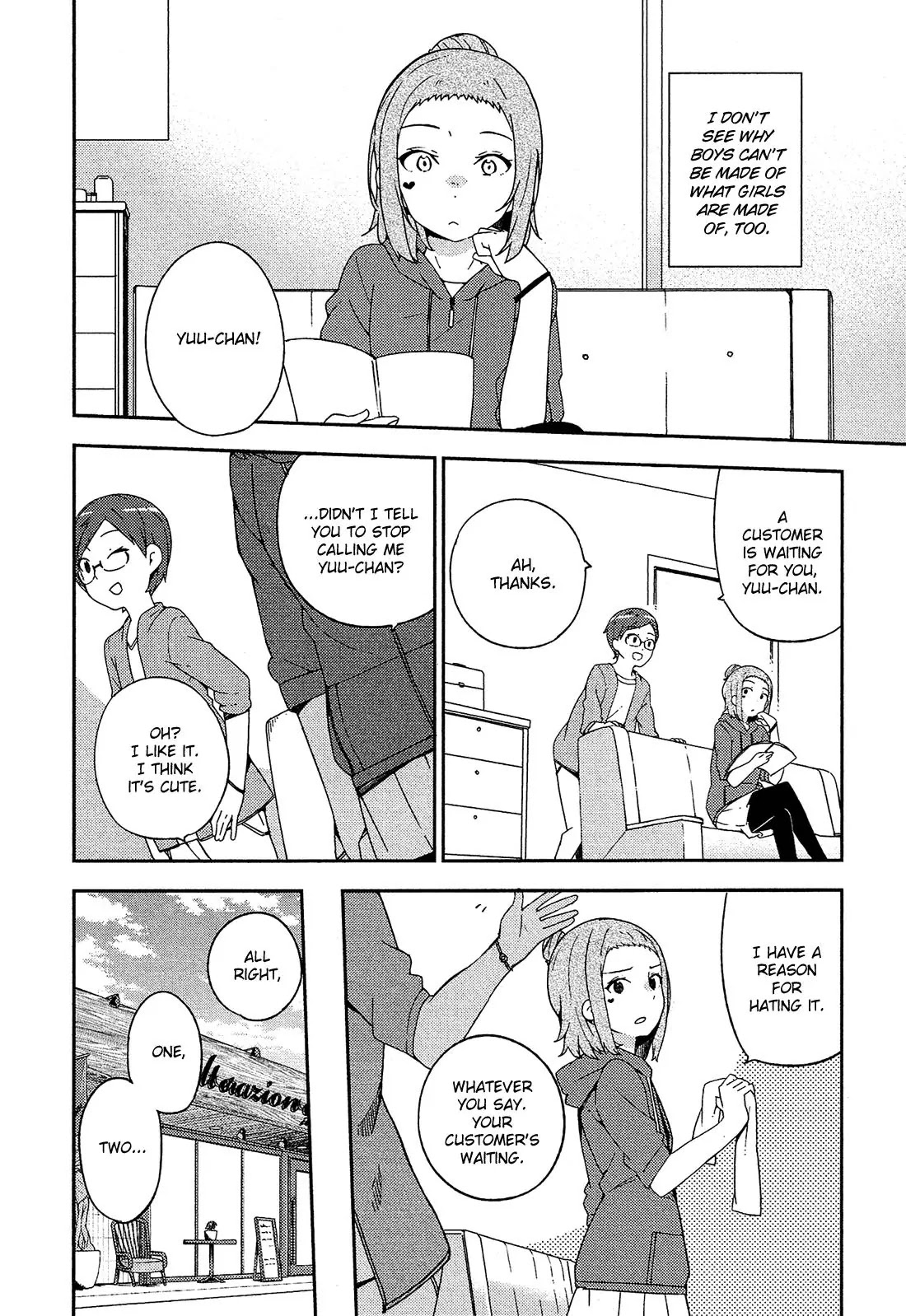 Ookami Shounen wa Kyou mo Uso o Kasaneru Chapter 25 page 28 - Chapter 25