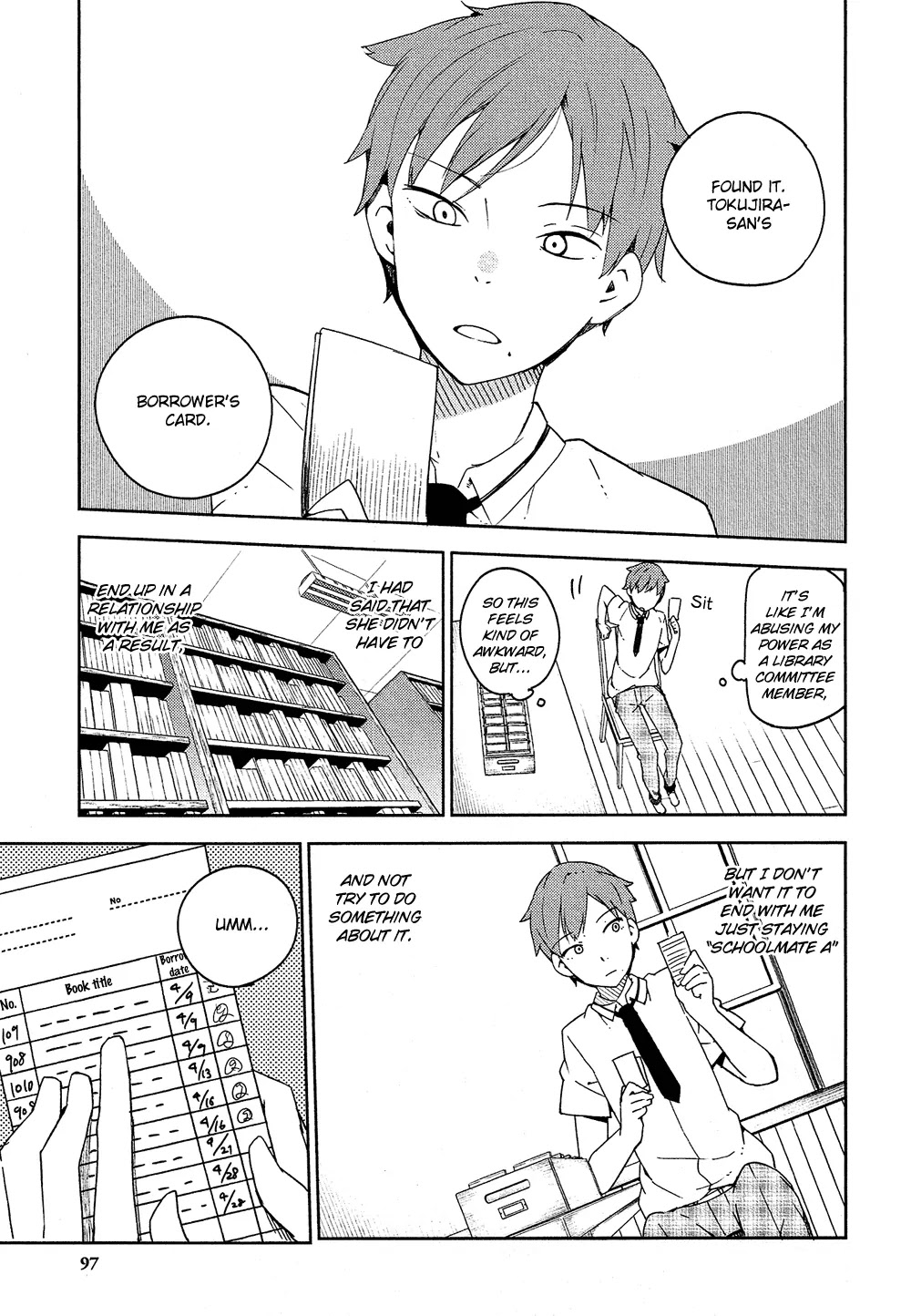Ookami Shounen wa Kyou mo Uso o Kasaneru Chapter 3 page 10 - Chapter 3
