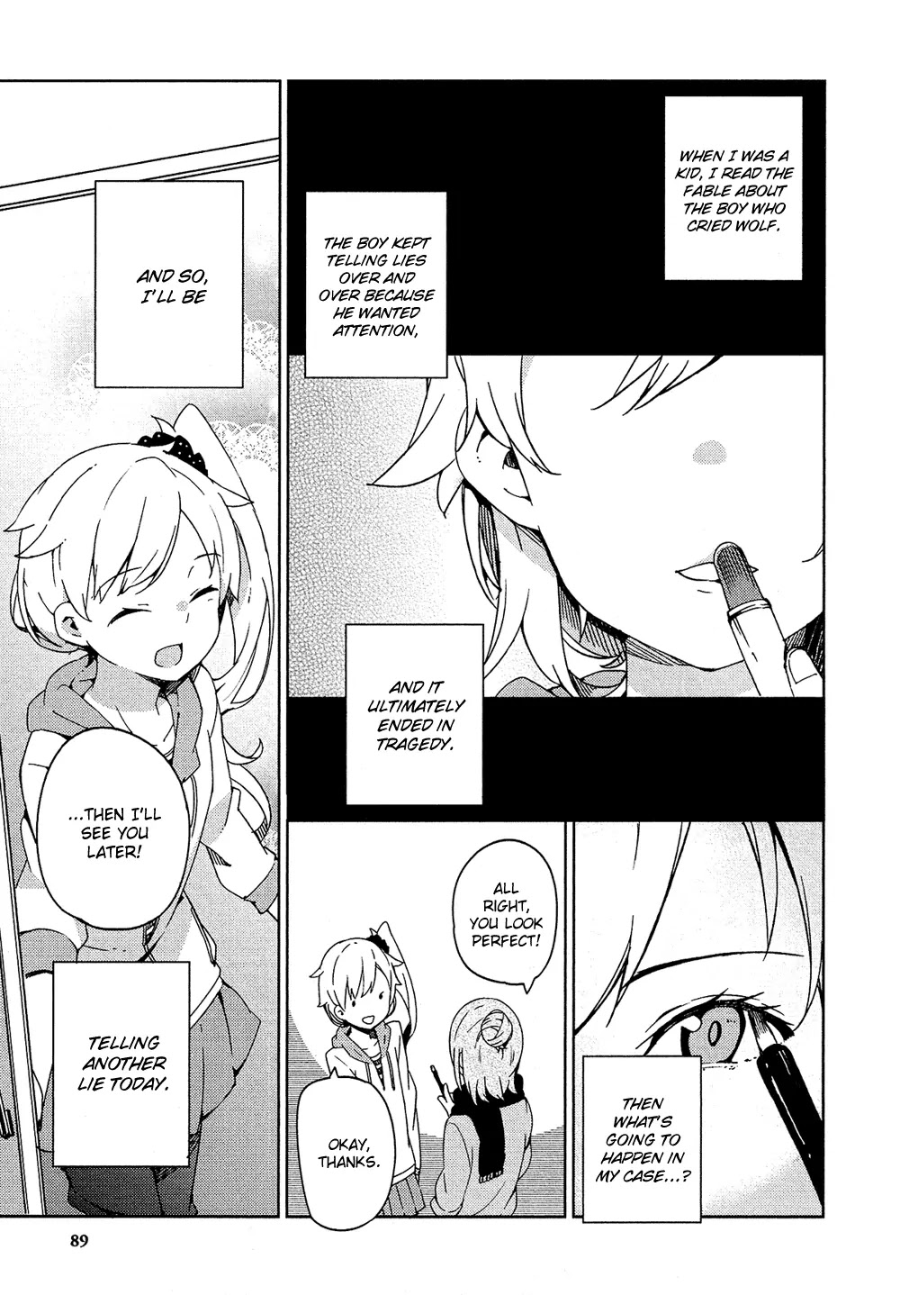 Ookami Shounen wa Kyou mo Uso o Kasaneru Chapter 3 page 2 - Chapter 3