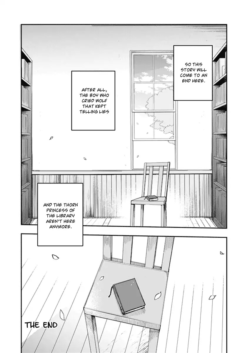 Ookami Shounen wa Kyou mo Uso o Kasaneru Chapter 32 page 27 - Chapter 32 [END]