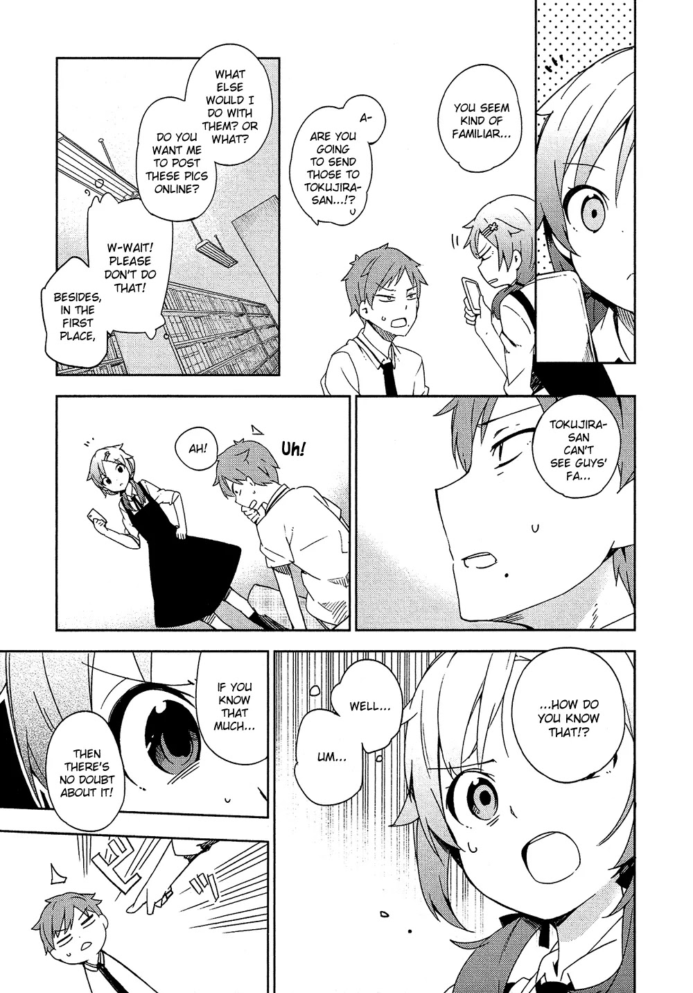 Ookami Shounen wa Kyou mo Uso o Kasaneru Chapter 4 page 4 - Chapter 4