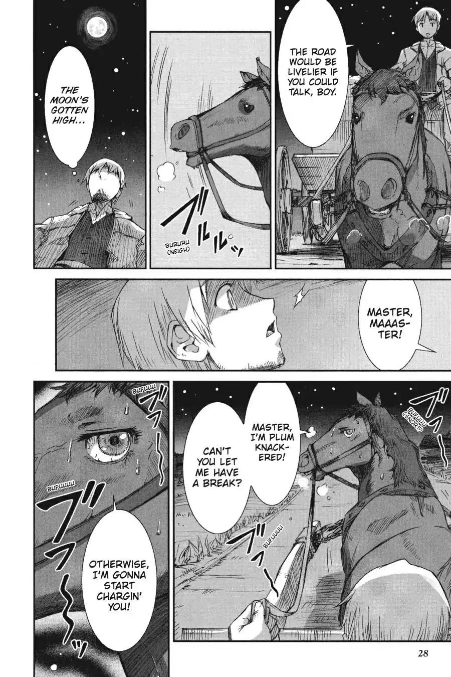 Ookami to Koushinryou Chapter 1 page 27 - Chapter 1