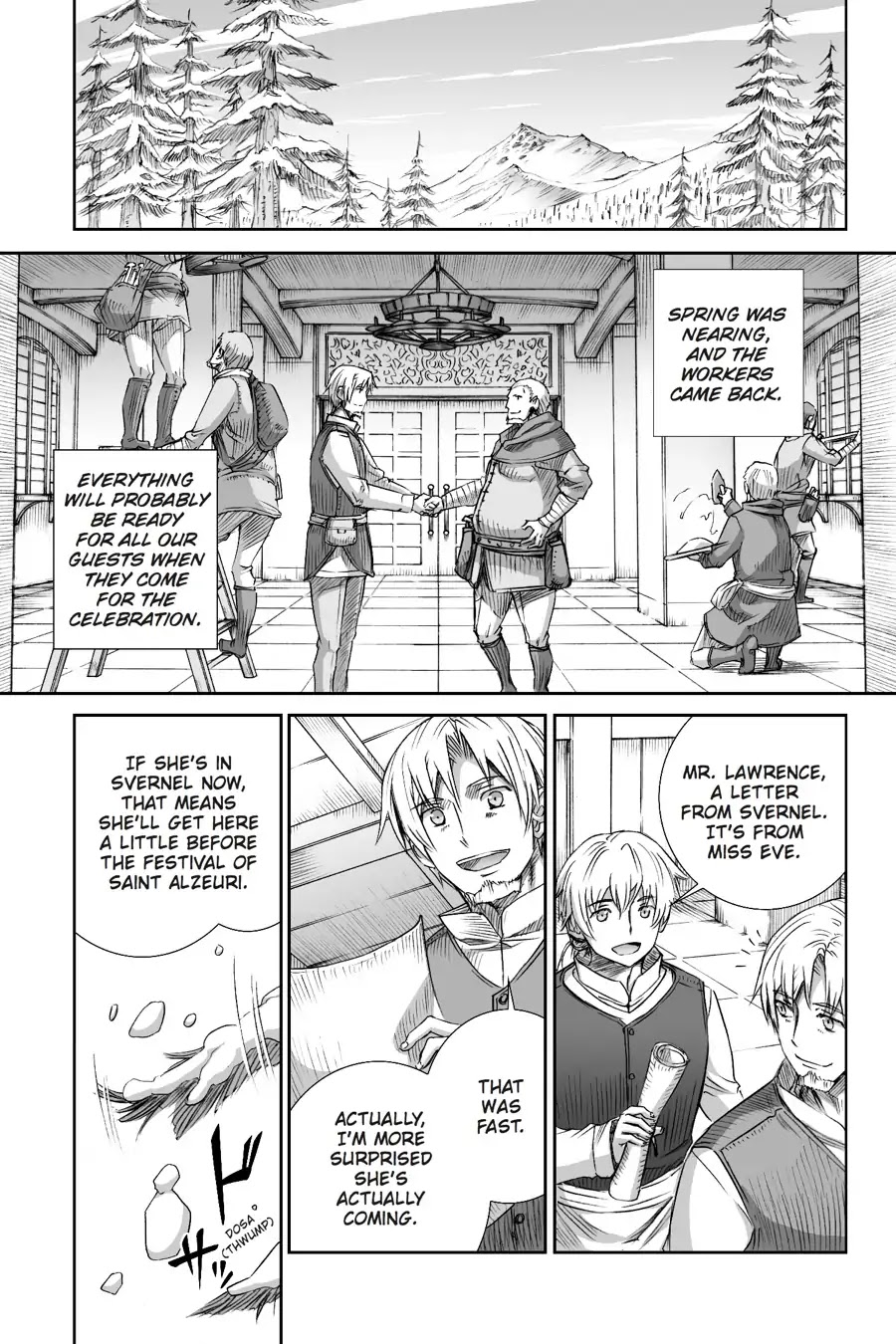 Ookami to Koushinryou Chapter 100 page 12 - Vol.16 The Final Chapter [END]