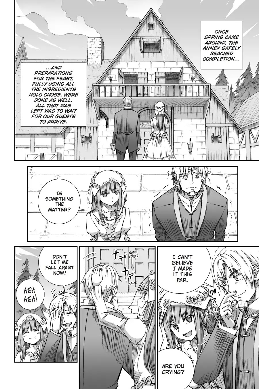 Ookami to Koushinryou Chapter 100 page 17 - Vol.16 The Final Chapter [END]