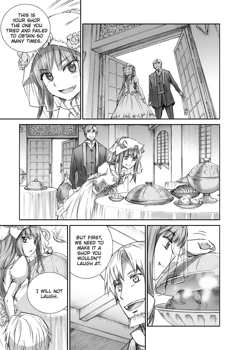 Ookami to Koushinryou Chapter 100 page 18 - Vol.16 The Final Chapter [END]