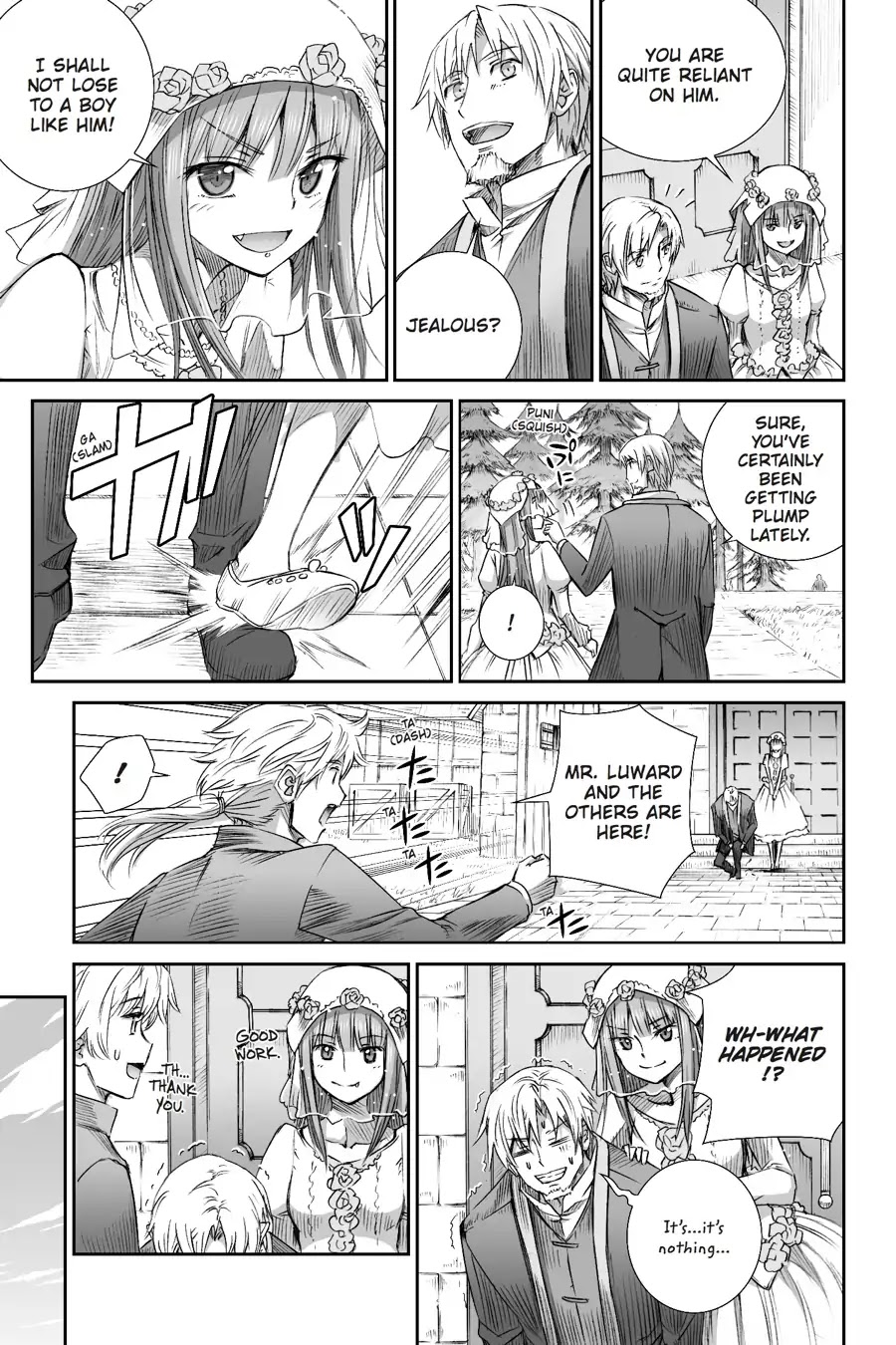 Ookami to Koushinryou Chapter 100 page 22 - Vol.16 The Final Chapter [END]