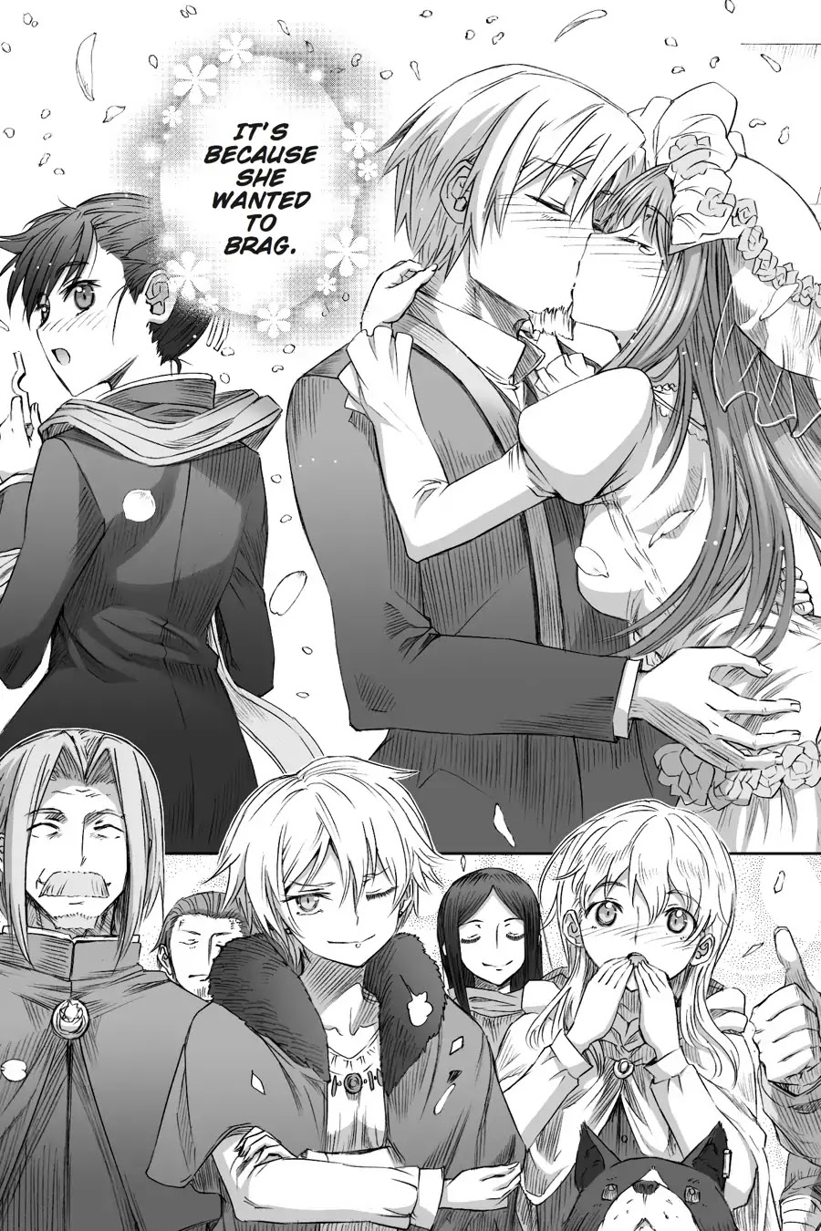 Ookami to Koushinryou Chapter 100 page 28 - Vol.16 The Final Chapter [END]