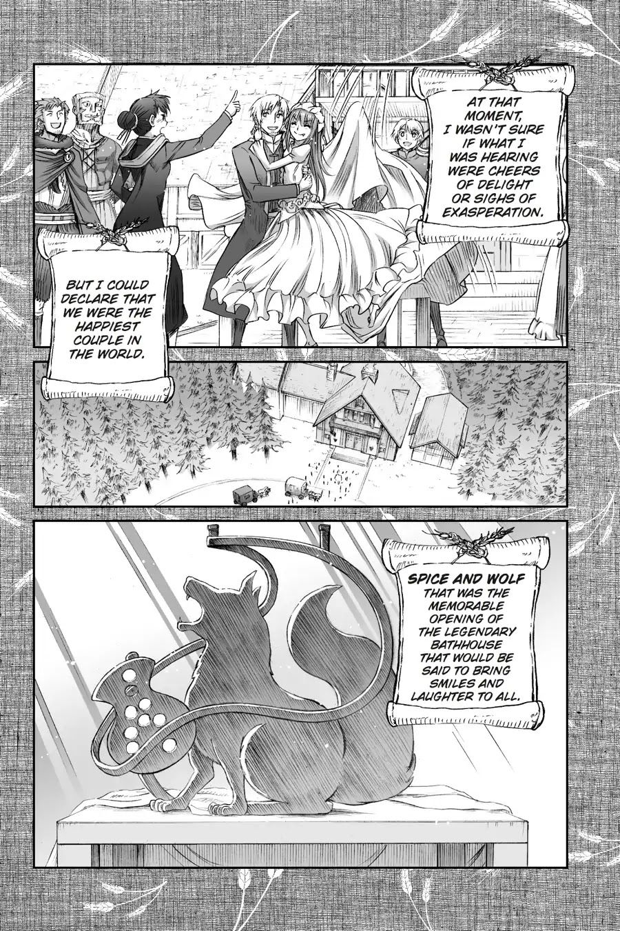 Ookami to Koushinryou Chapter 100 page 29 - Vol.16 The Final Chapter [END]