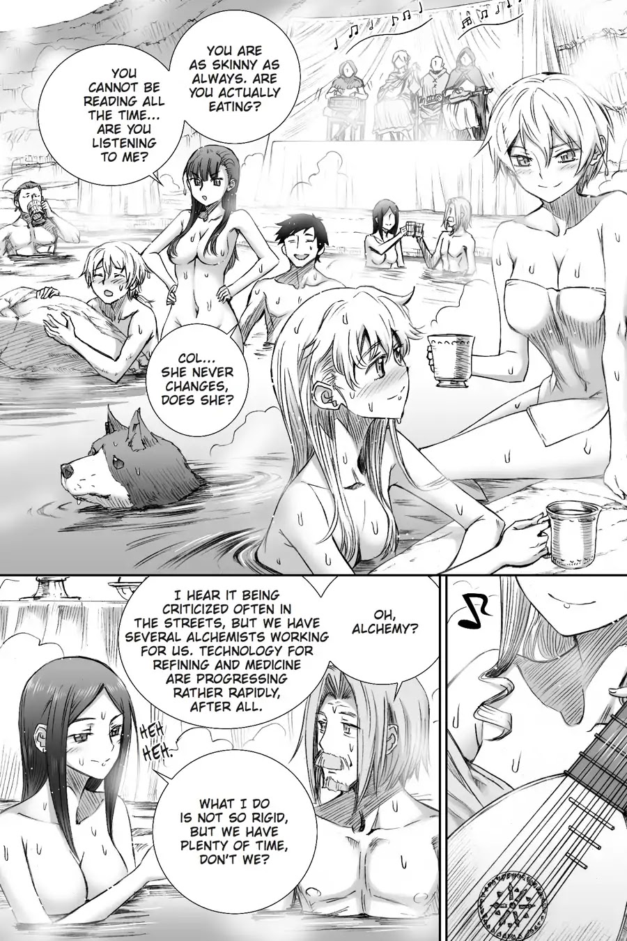 Ookami to Koushinryou Chapter 100 page 33 - Vol.16 The Final Chapter [END]